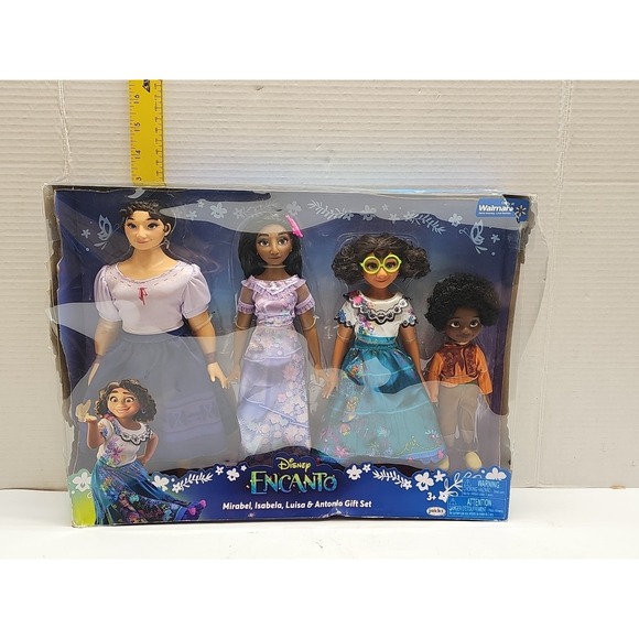 Disney Other - Disney Encanto 4-Doll Gift Set Mirabel, Isabela, Luisa, and Antonio